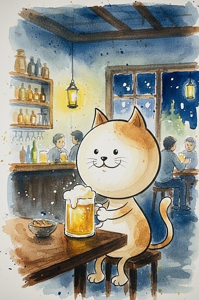 ビール、ハイボール