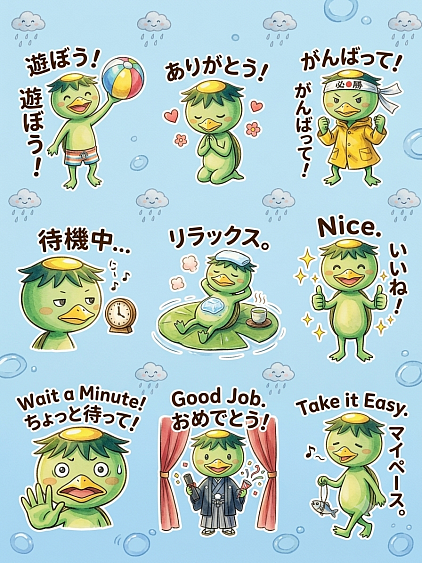 LINEスタンプ申請中